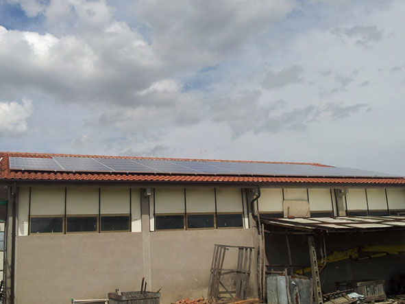 Impianto fotovoltaico privato a Portomaggiore